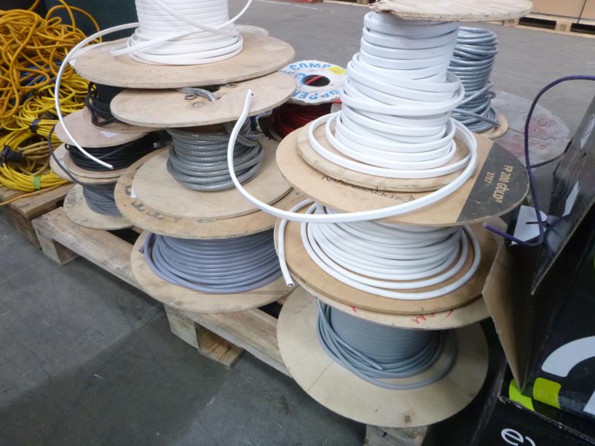 Pallet of assorted electrical Cable Drums - Image 2 of 2