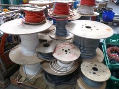 Pallet of assorted part used Cable.