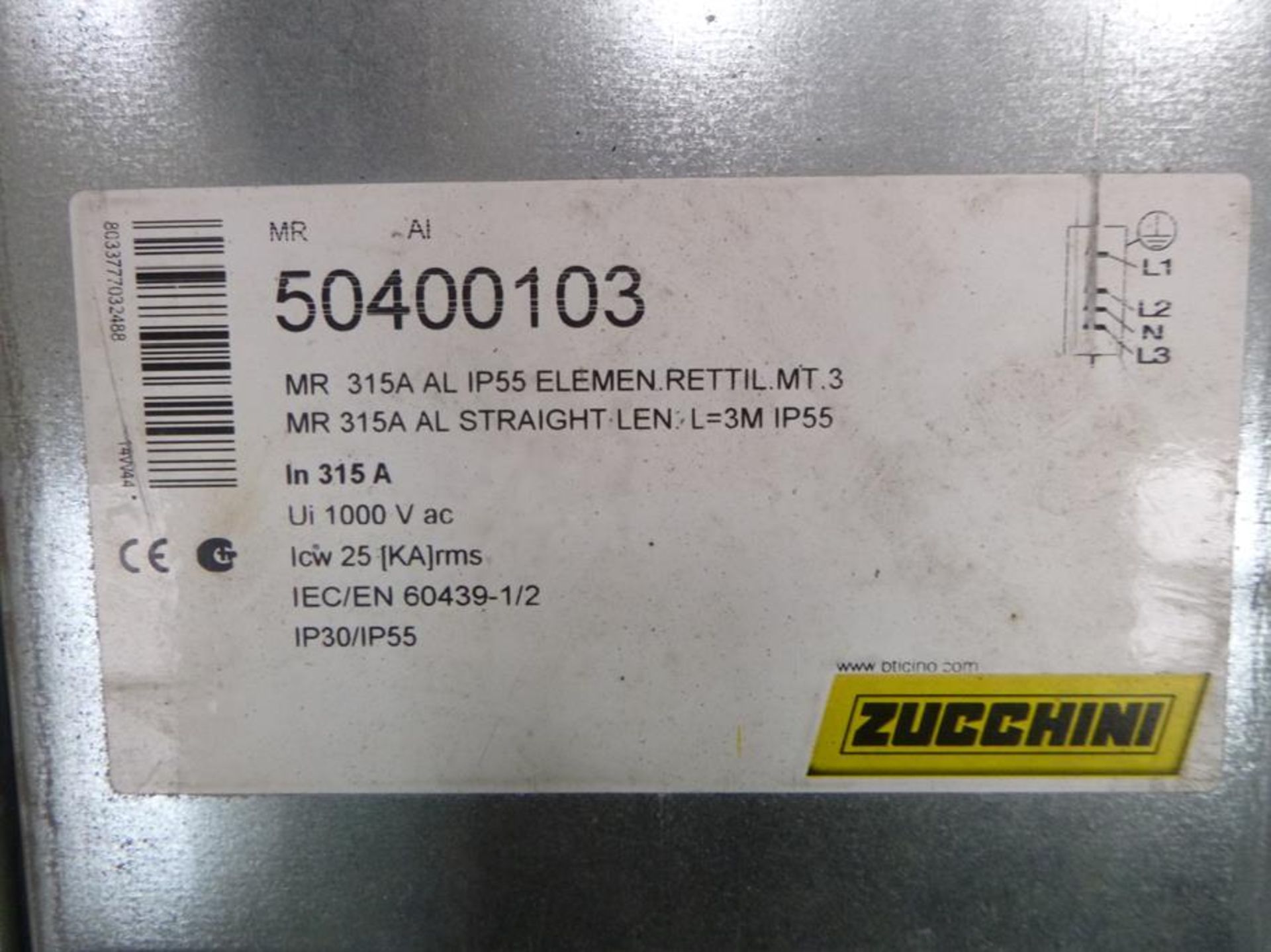 2 x Zucchini Aluminium Busbar etc - Image 2 of 2