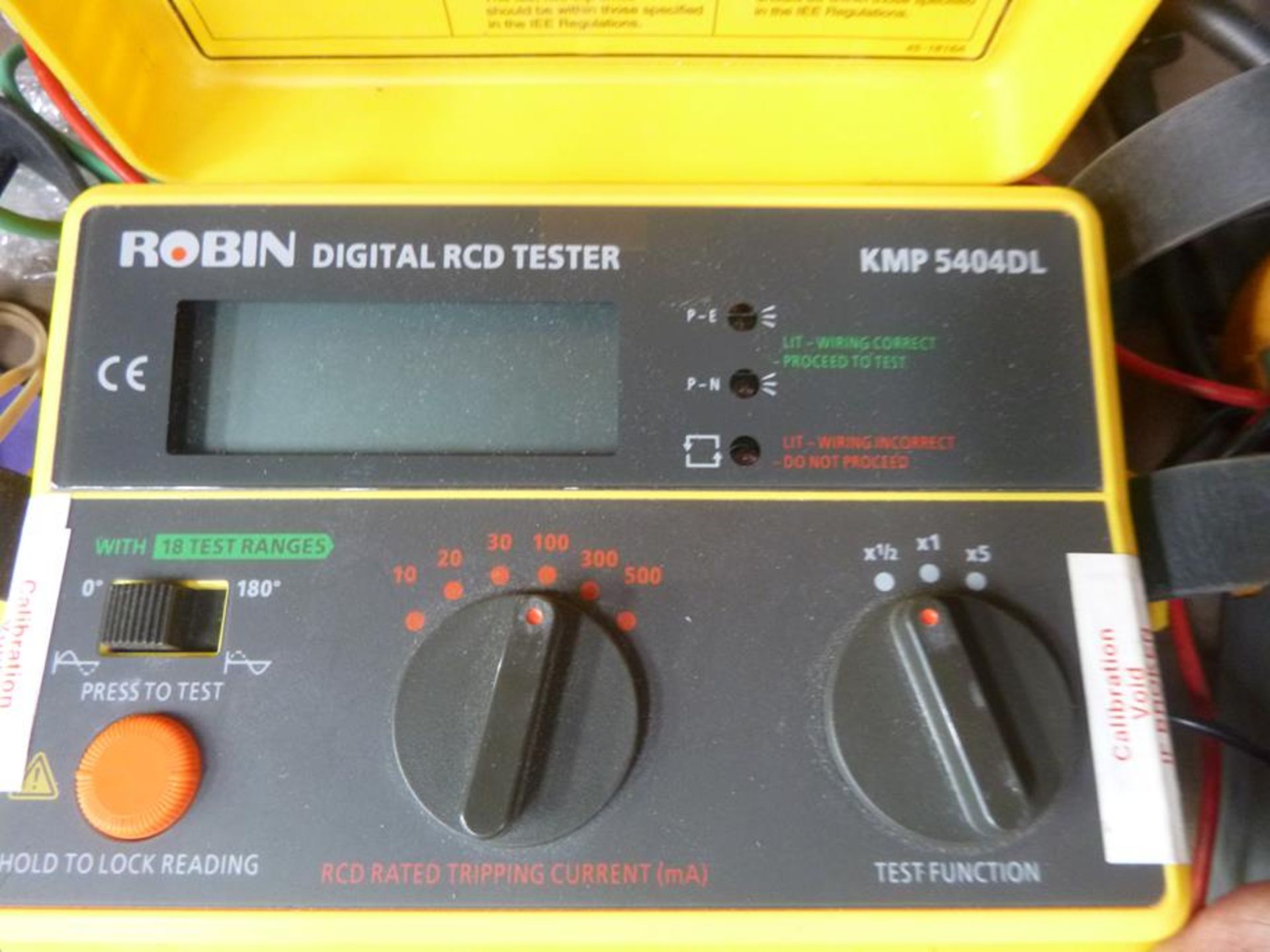 Robin KMP5404DL Digital RCD Tester - Image 2 of 5