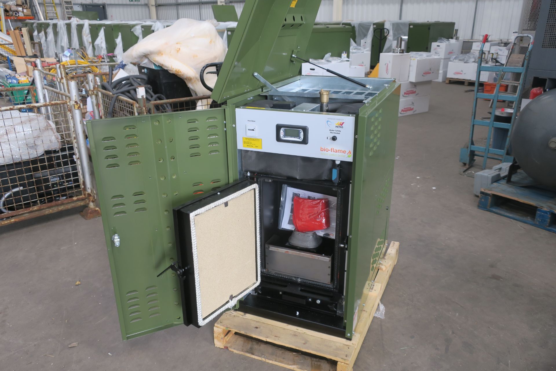 New & Unused Bio-Flame 15 'S' Wood Pellet Boiler - Bild 5 aus 9