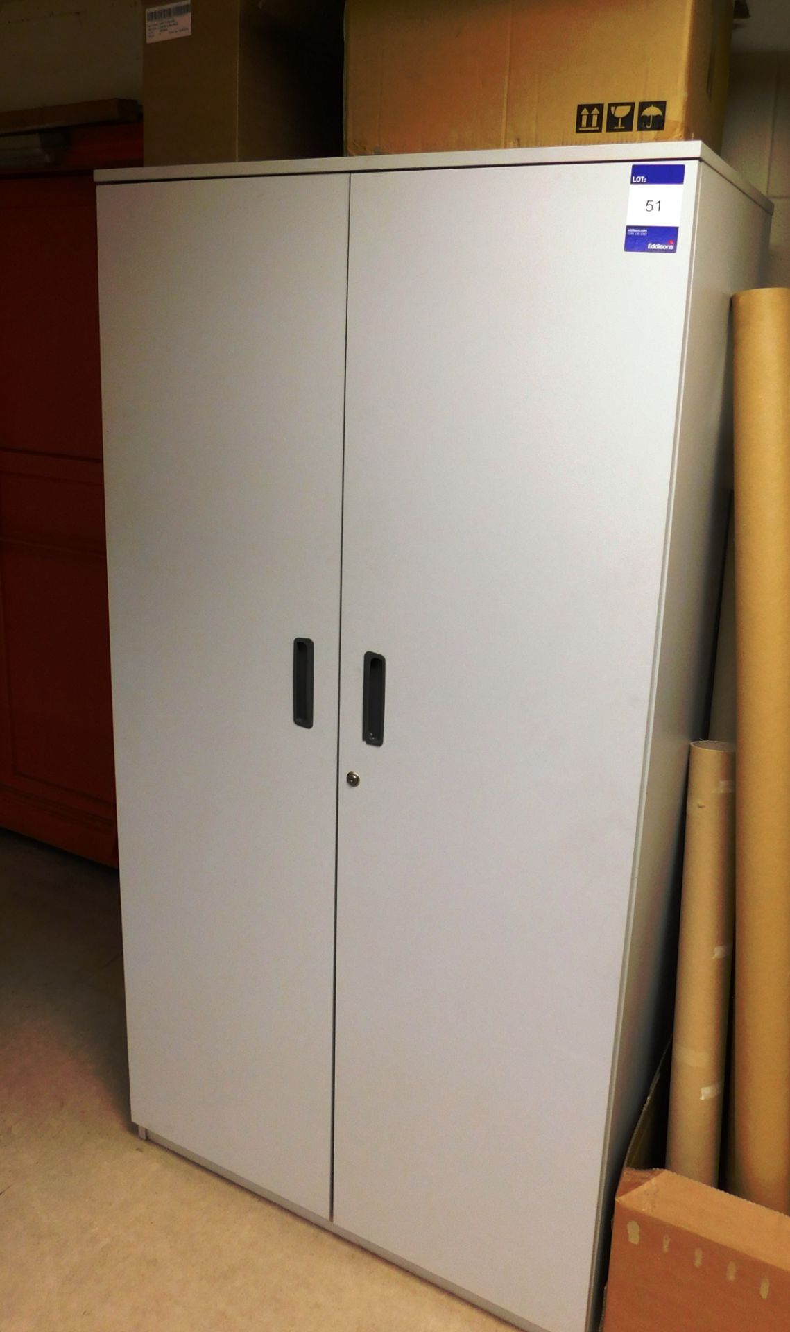 2 Door upright cabinet