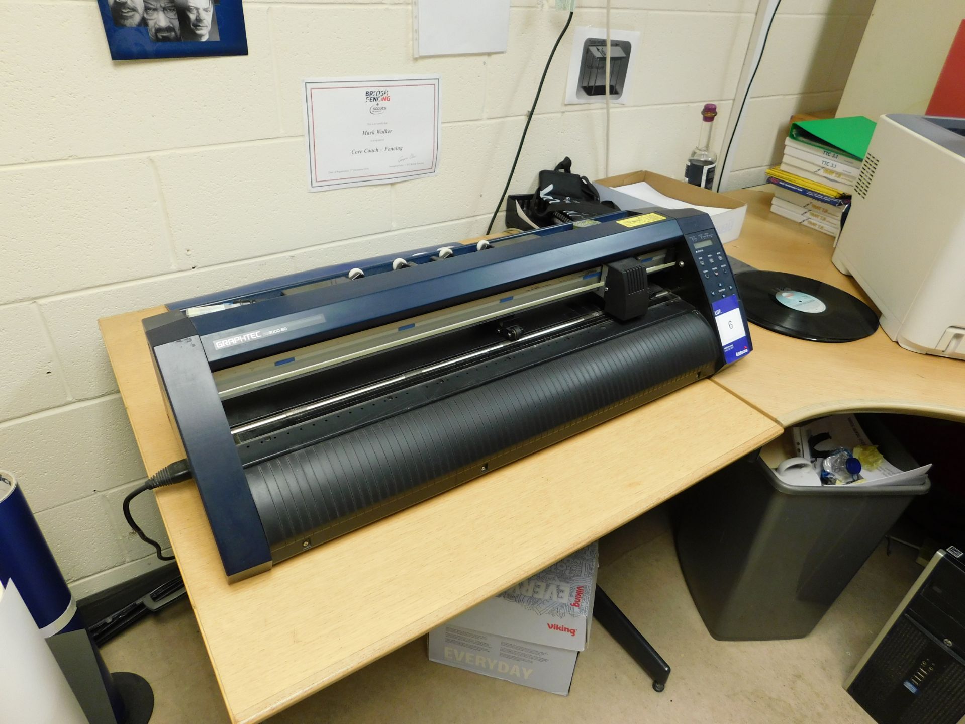 Graphtec CE300-60 cutting plotter - Image 2 of 2