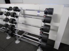 Escape Weight Rack with 5 Weight Bars 25kg – 45kg