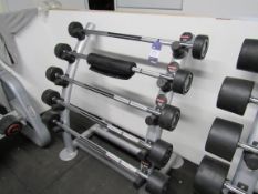 Escape Weight Rack with 5 Weight Bars 10kg – 20kg