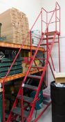 11 Tread mobile warehouse platform steps