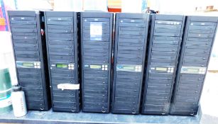 6 x Asus Quietrack DVD / CD duplicator (Spares or repairs)