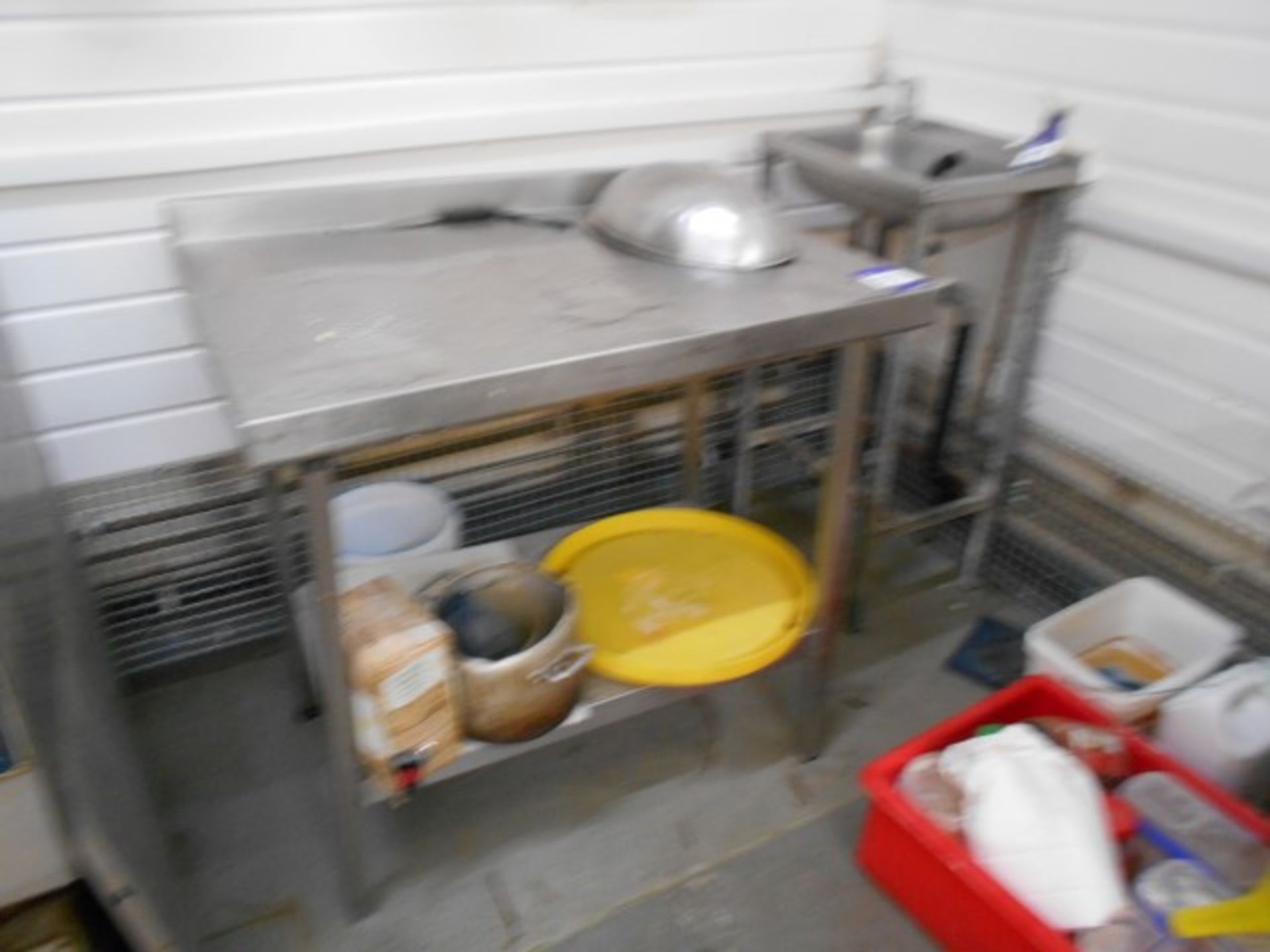 3 Various Stainless Steel Preparation Tables - Image 3 of 3