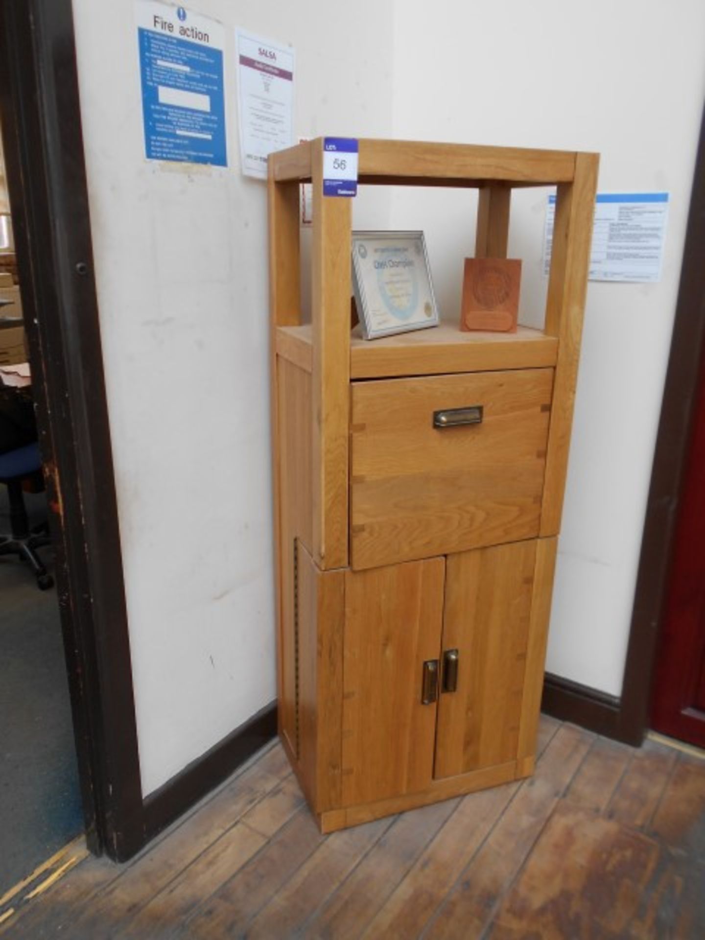 Oak Effect Storage Unit