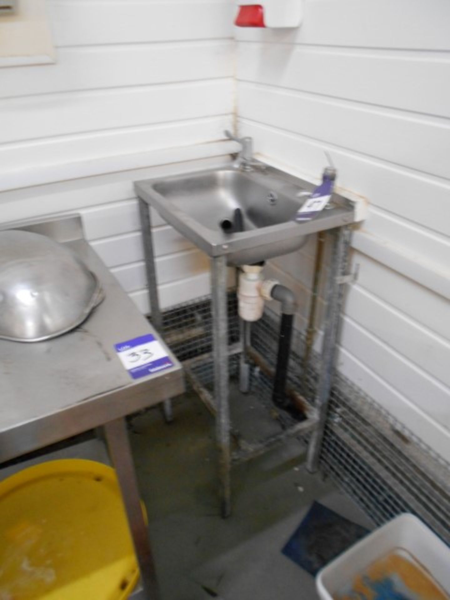 Large Stainless Steel Sink with Double Drainer, Sm - Image 2 of 2