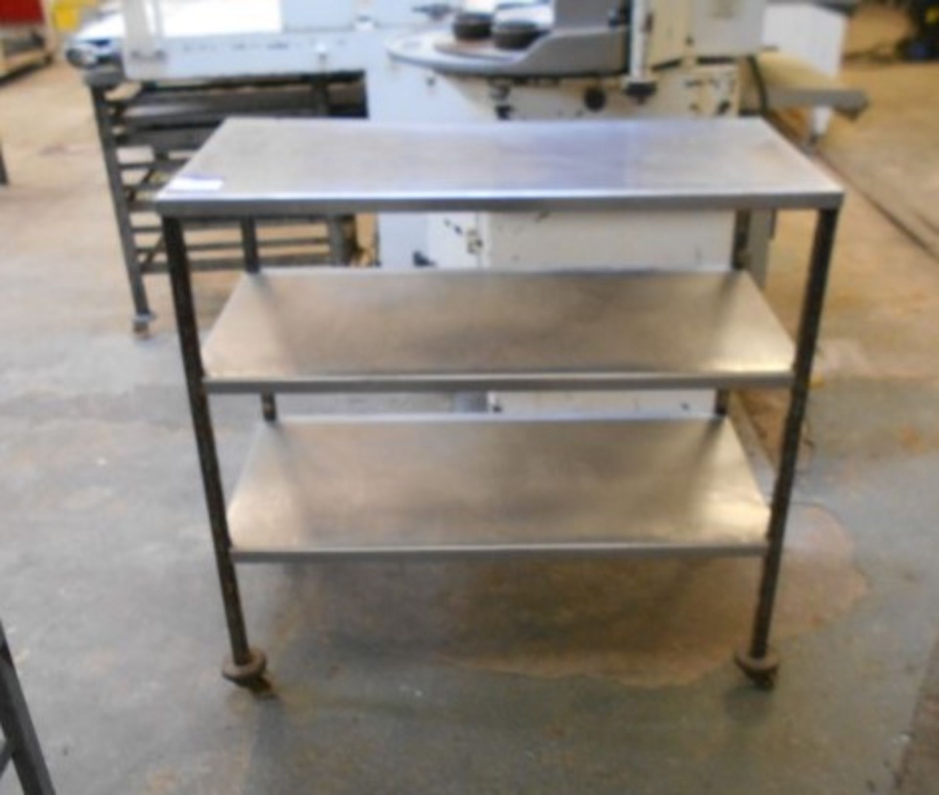 2 Various Stainless Steel Trolleys