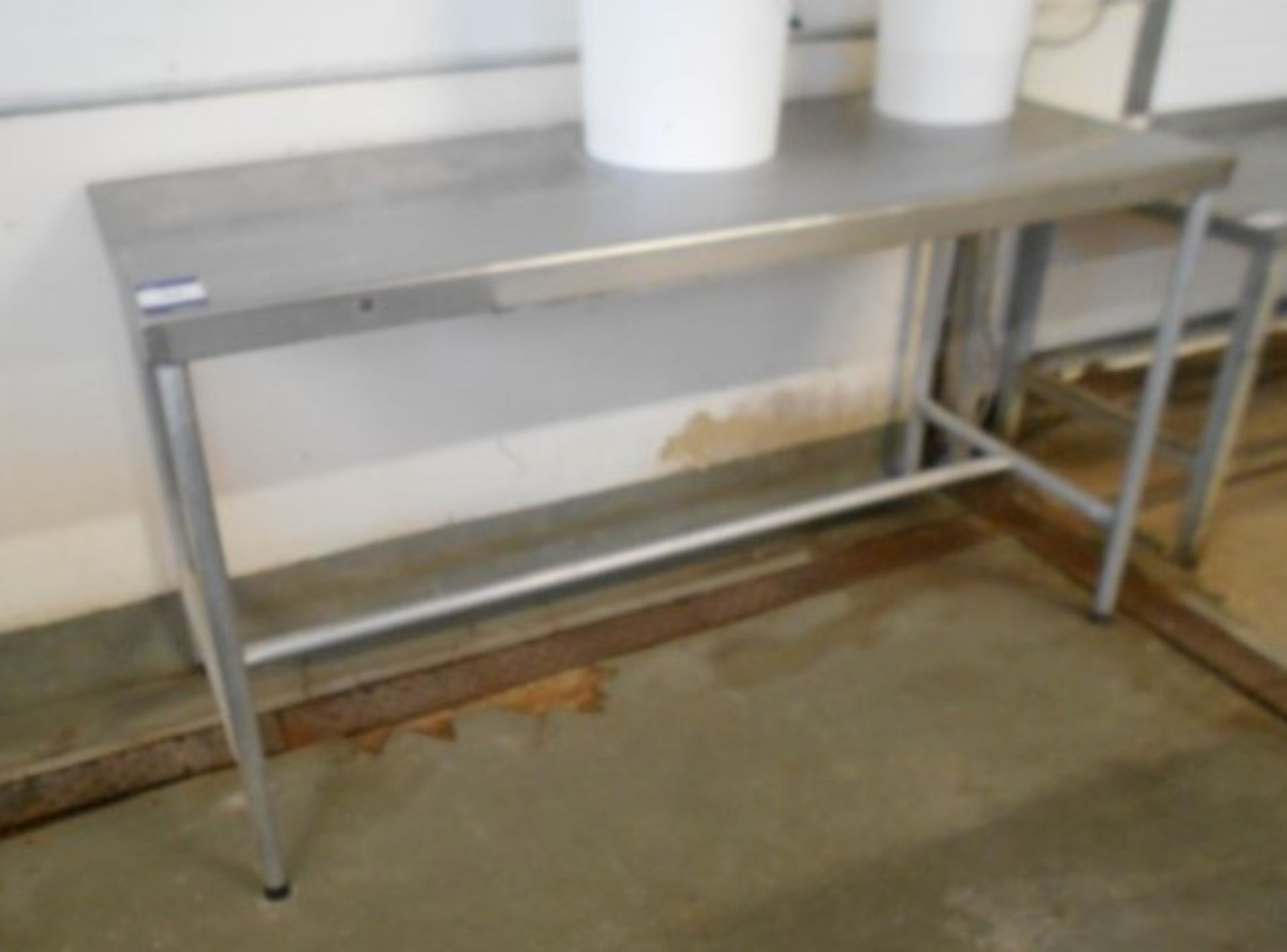 2 Various Stainless Steel Preparation Tables