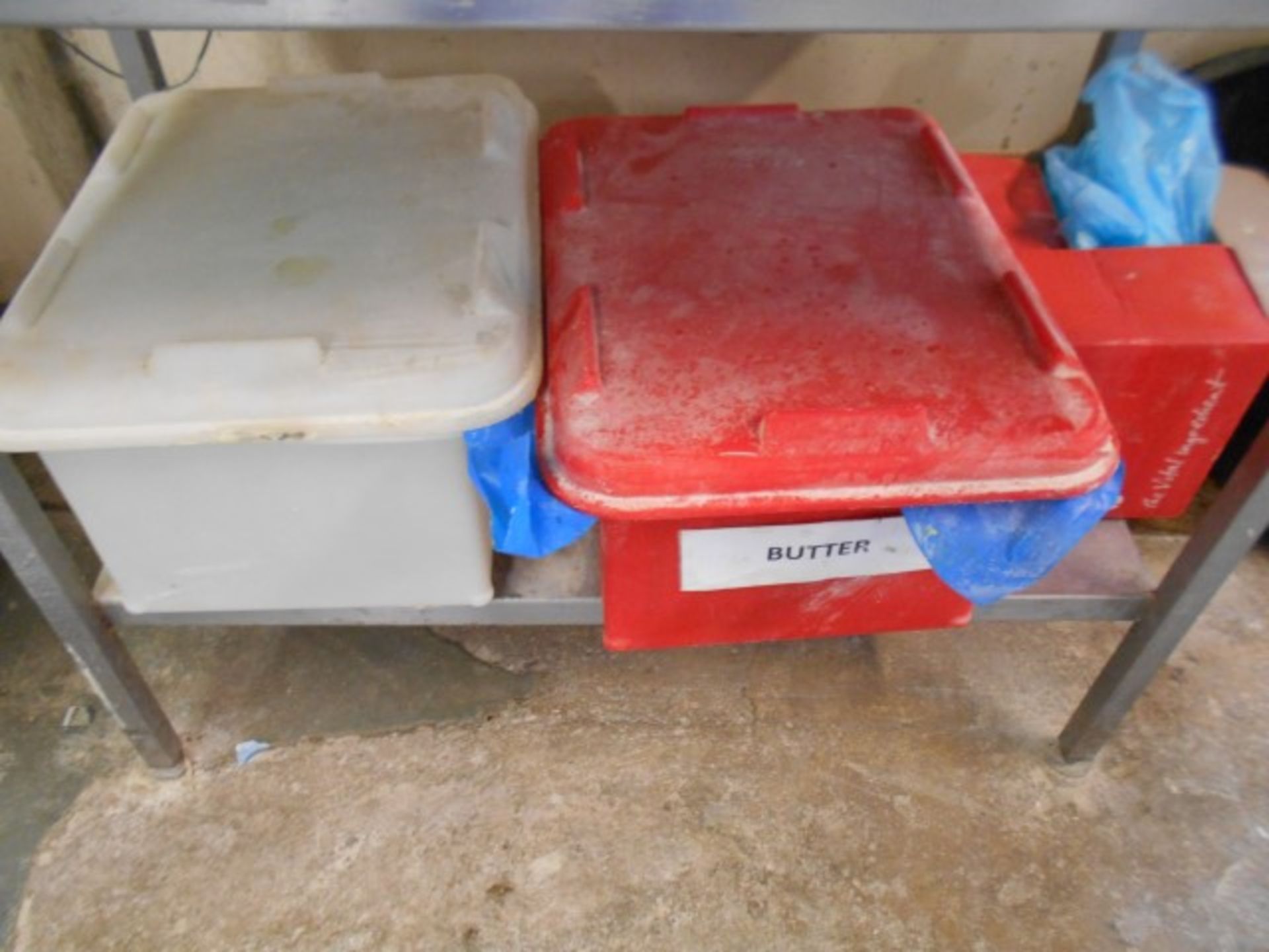 2 Mobile Plastic Dry Ingredient Hoppers with 3 Oth - Image 2 of 3