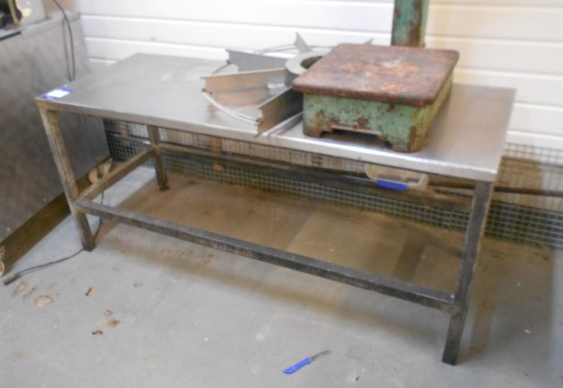 3 Various Stainless Steel Preparation Tables - Image 2 of 3