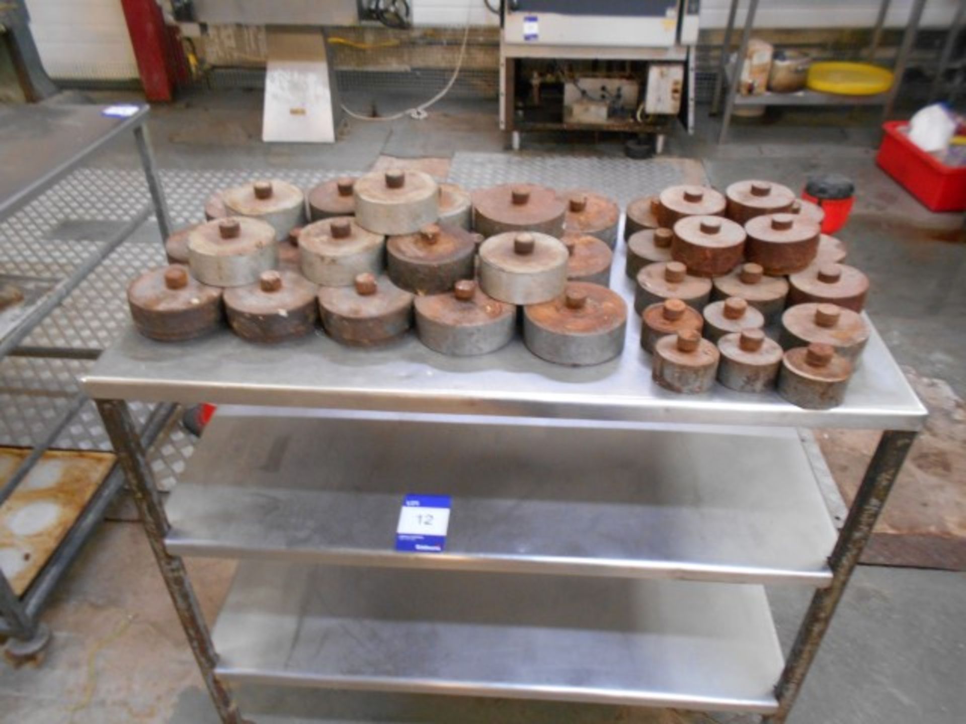 Large Quantity of Various Commercial Pie Moulds wi