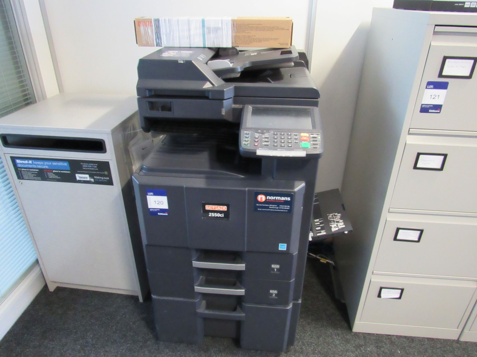 UTAX 2550Ci Photocopier - Image 2 of 2