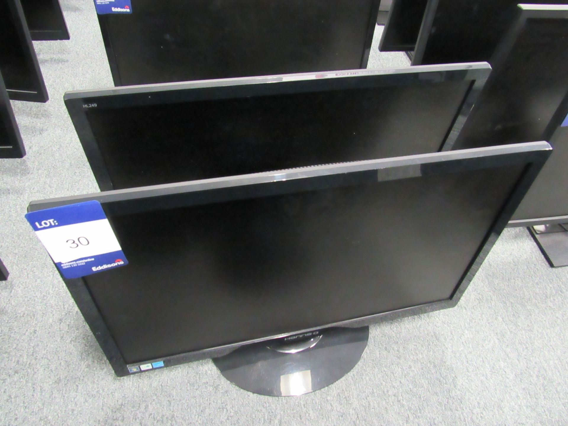 2 Hanns-G HL249 Flat Screen Monitors