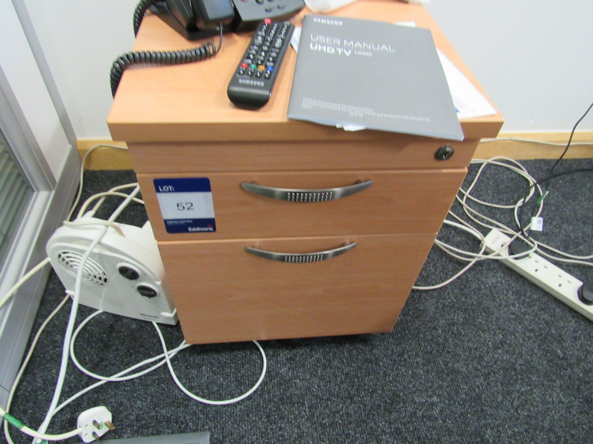 3 Drawer Under Desk Pedestal