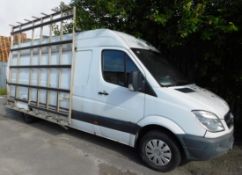 Mercedes Sprinter CDI, with external rack system,