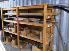 Contents to rack to include various handles, locking mechanisms