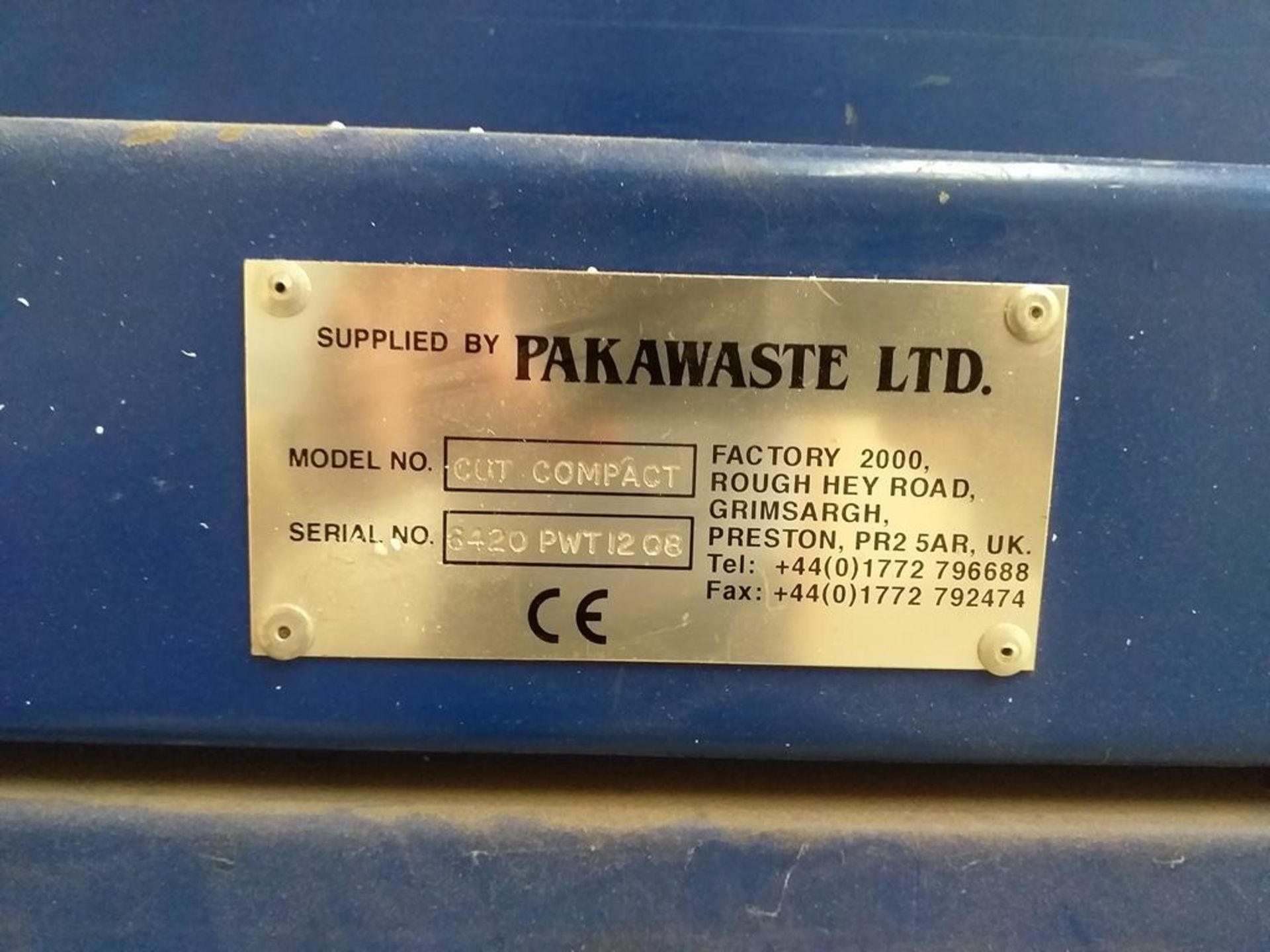 Pakawaste Expanded Polystyrene Waste Compector - Image 3 of 9