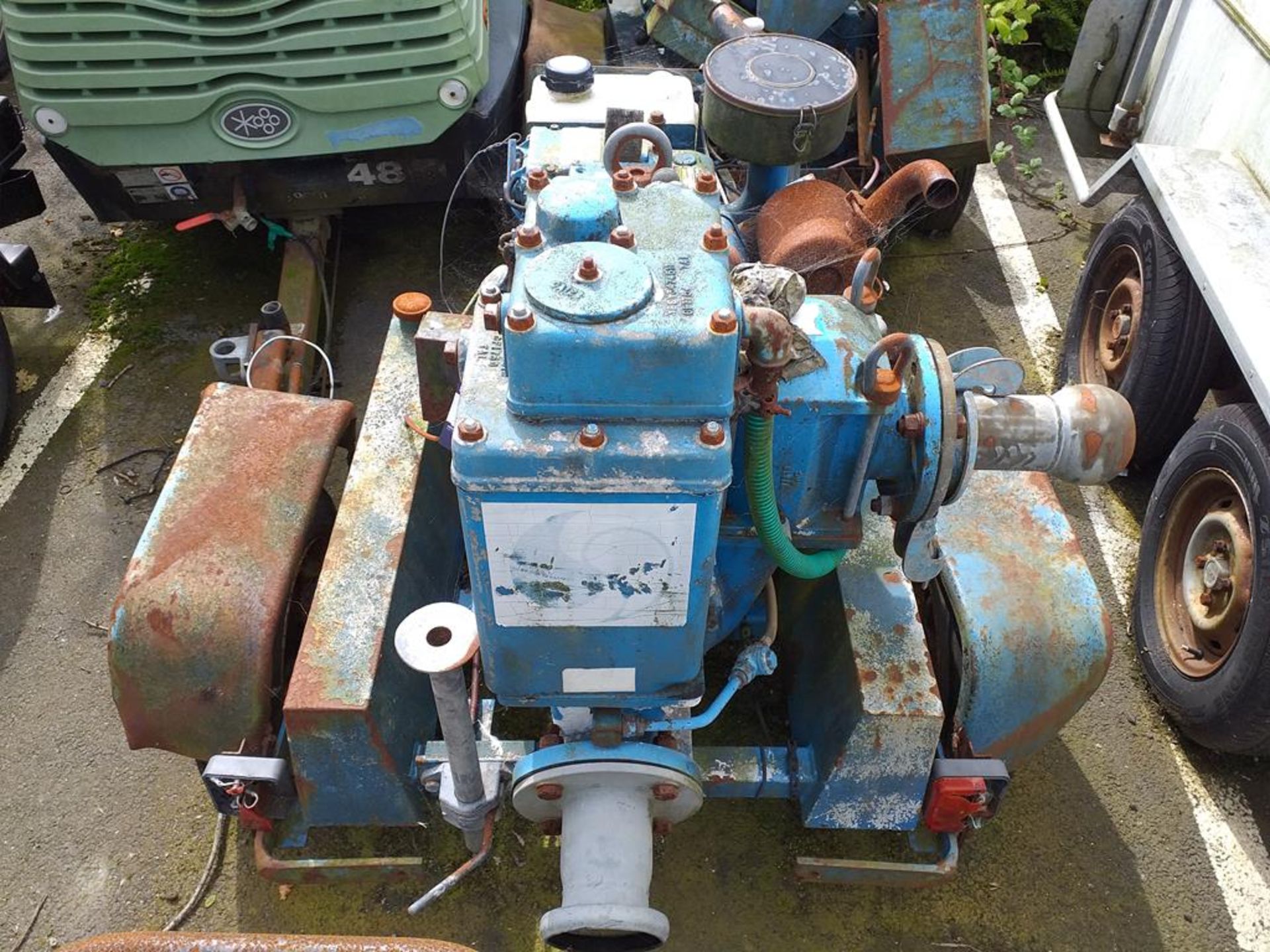 Sykes GP80 Single Axle Diesel Pump - Bild 2 aus 4