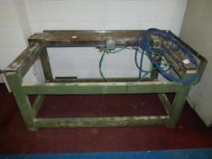 Pneumatic Clamping Table 730mm by 1630mm Bed.