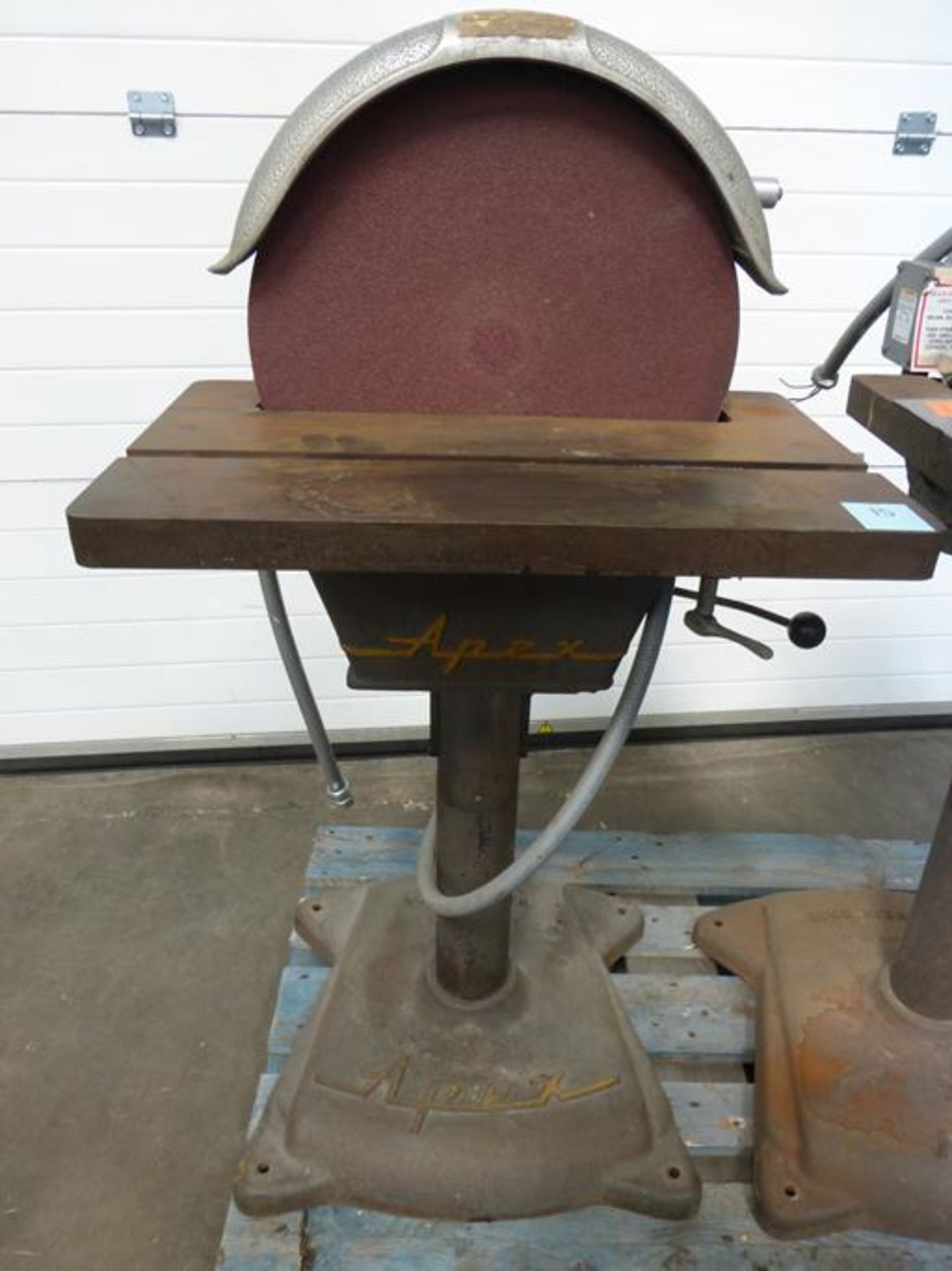 Rankin Bros Apex 16" Disk Sander 220/240V 3PH.