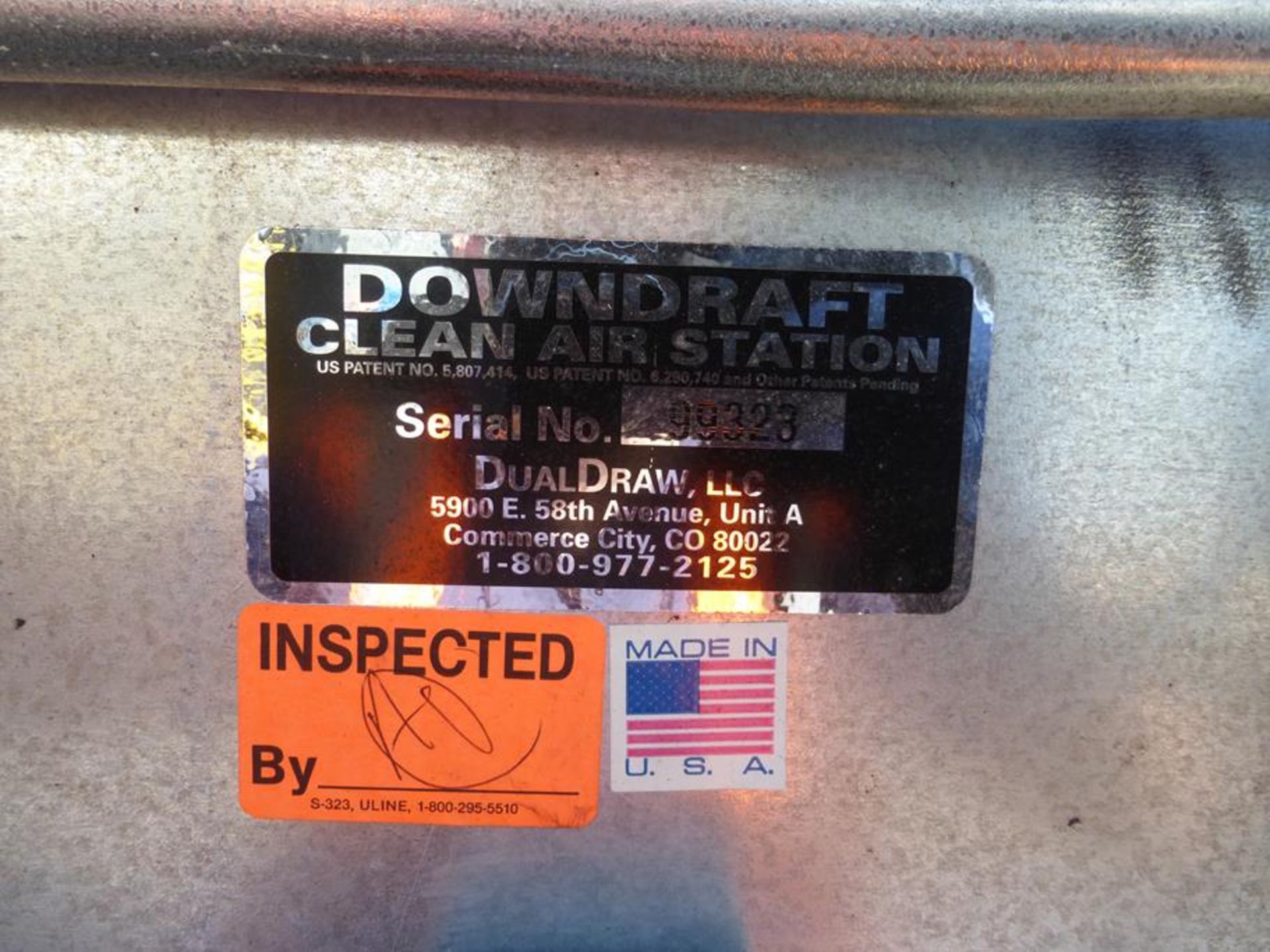 Dual Draw LLC Down Draft Clean Air Station - Bild 3 aus 8