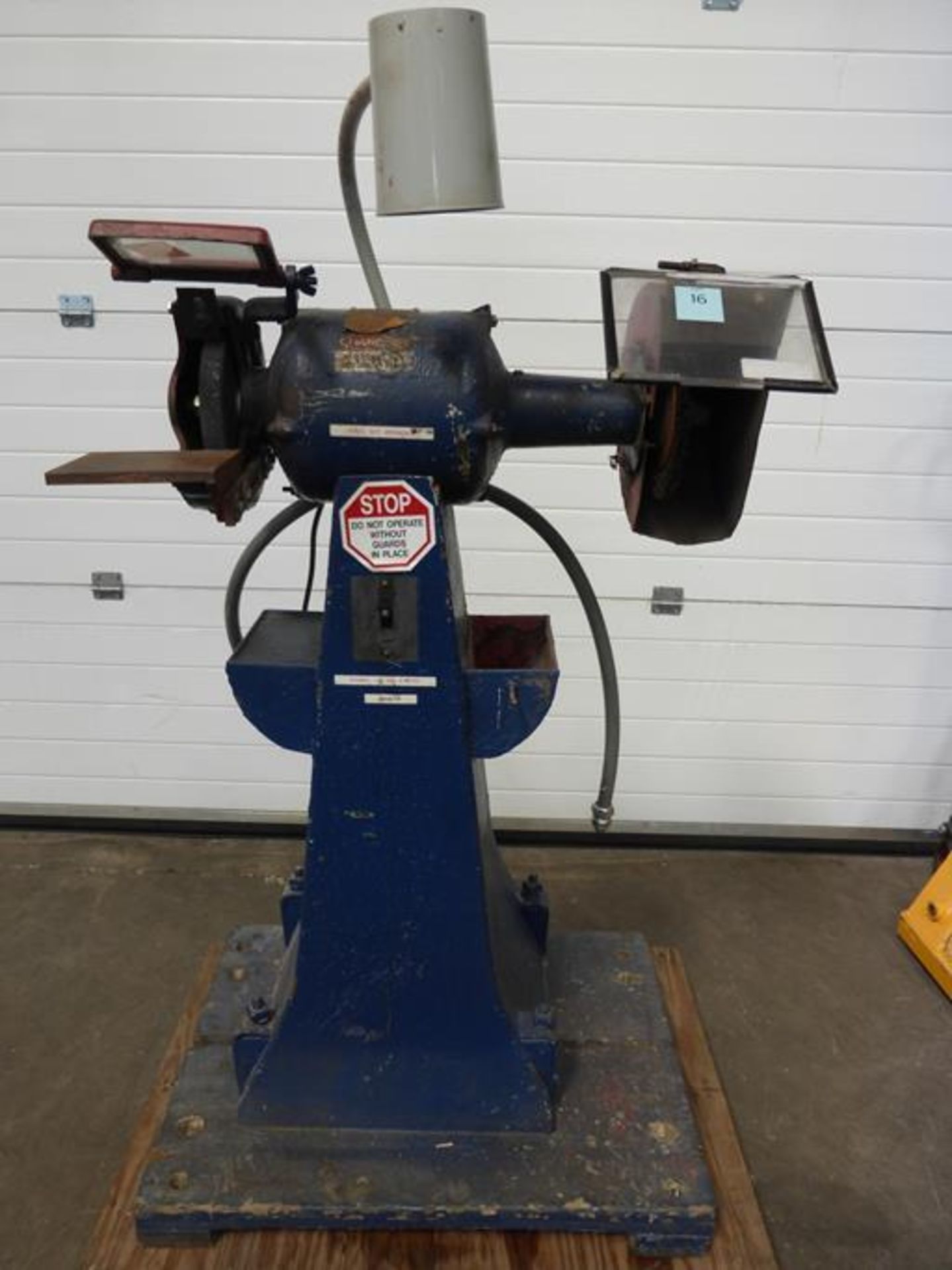 Twin Pedestal Grinder 240V 3PH. - Image 2 of 6