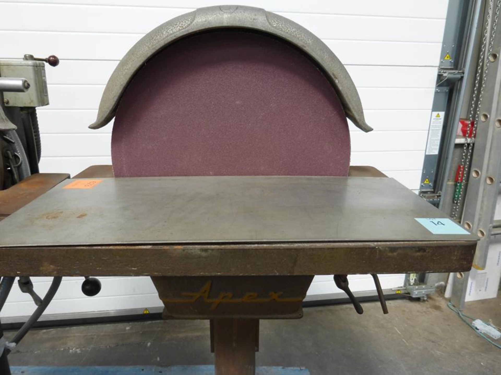 Rankin Bros Apex 16" Disk Sander 110/230V. - Image 2 of 6