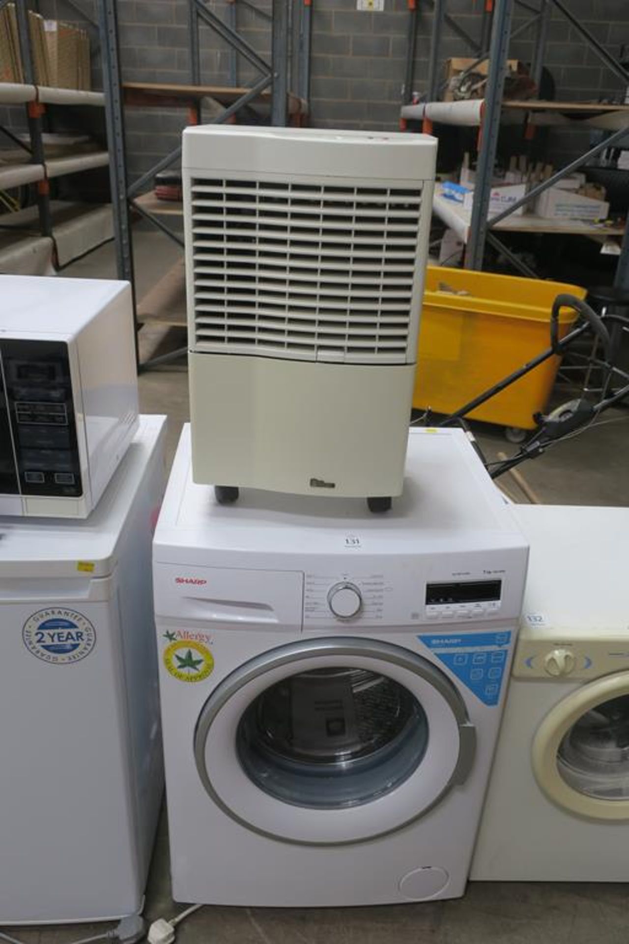 Sharp Washing Machine and Ebac De-humidifier