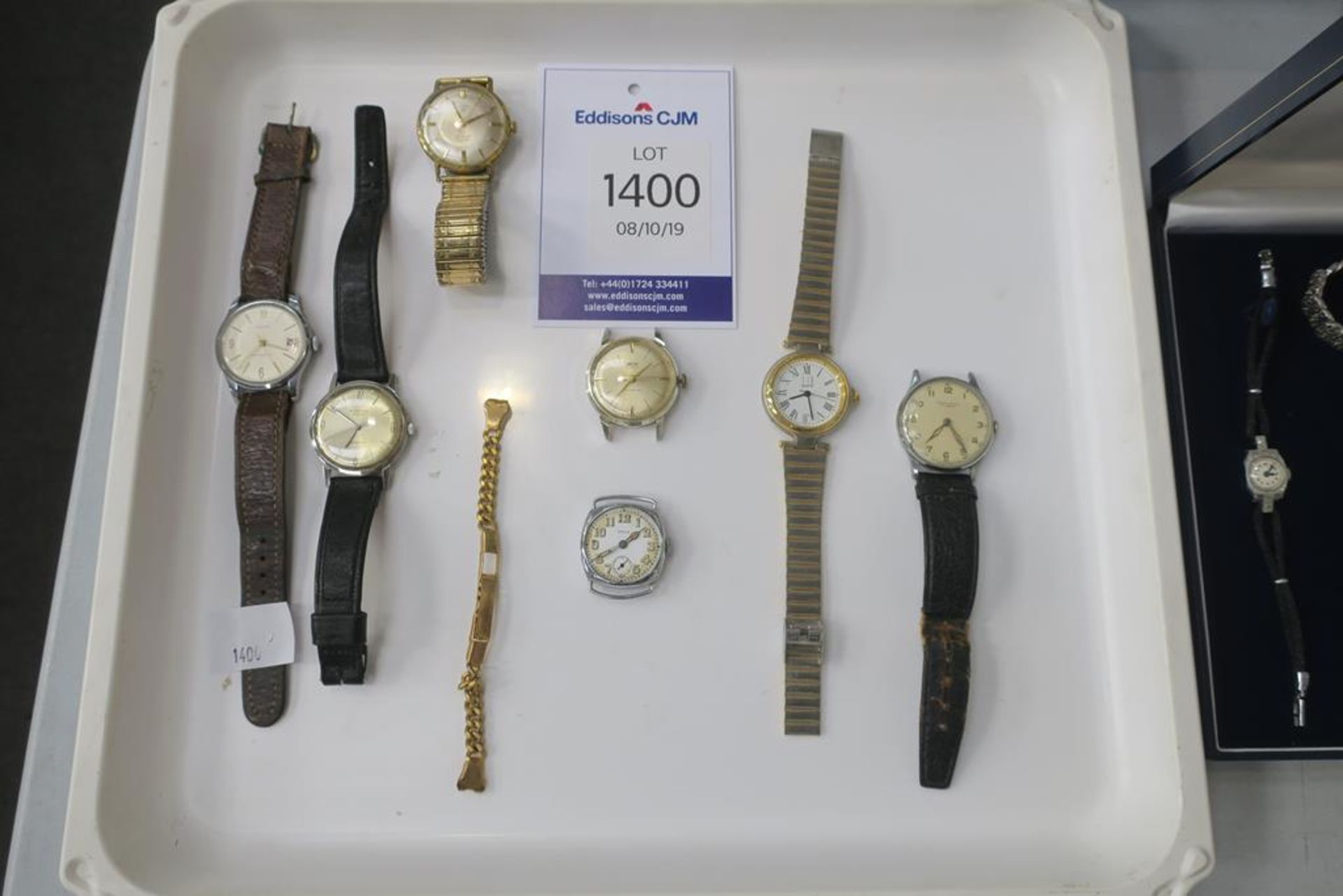 Seven Vintage Gents Watches