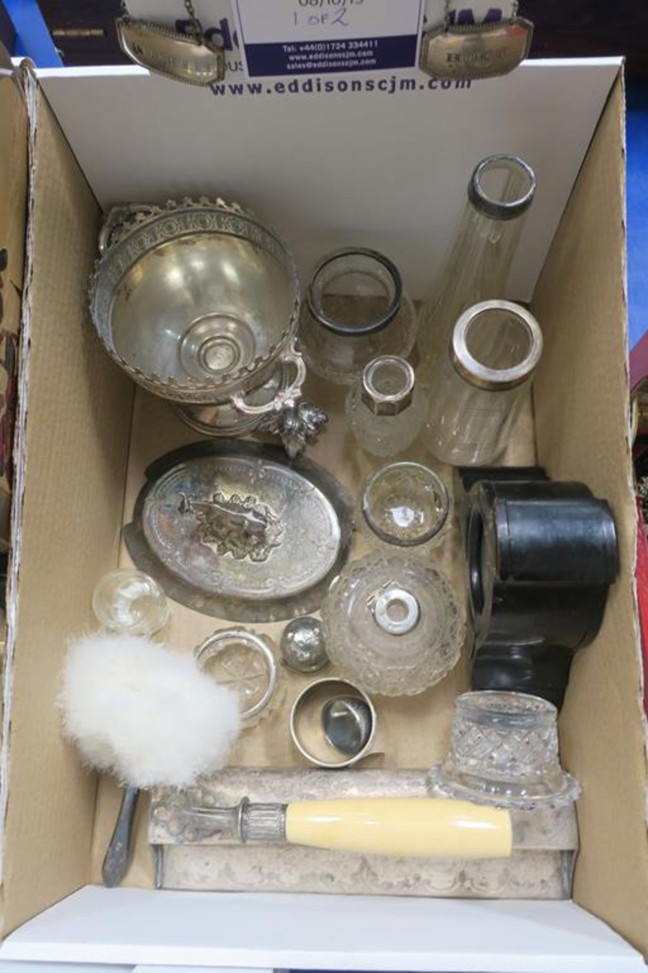 A Selection of Hallmarked Silver, Sheffield Plate, EPNS items