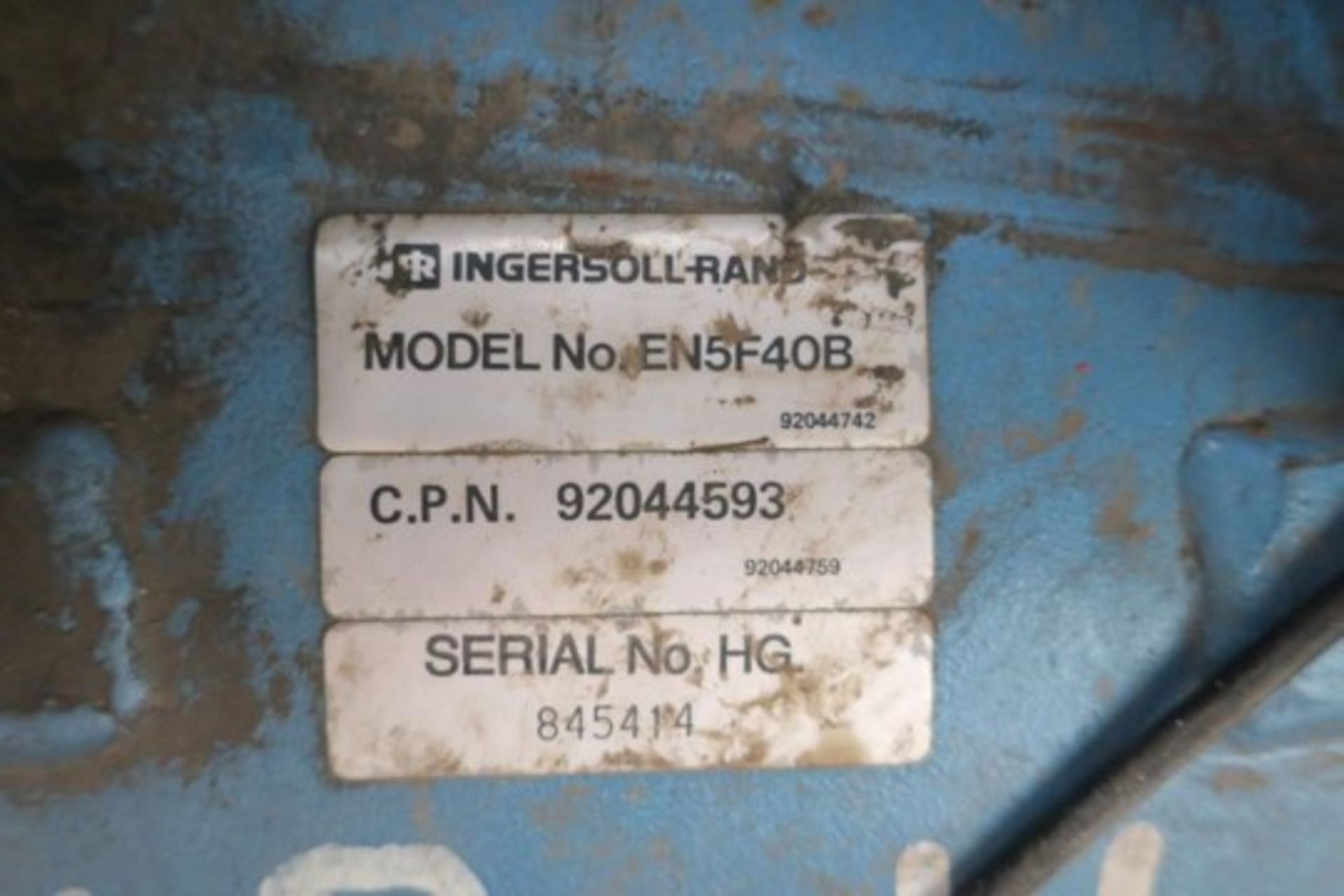 An Ingersoll-Rand EN5F40B Euro 20 3PH Compressor - Image 2 of 2