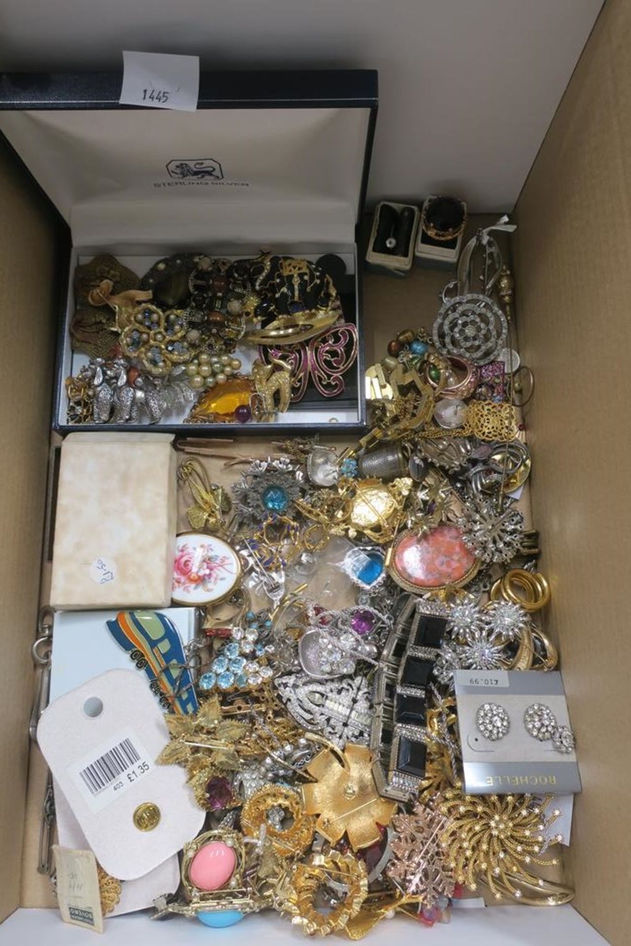 large quantity of Vintage Costume Jewellery