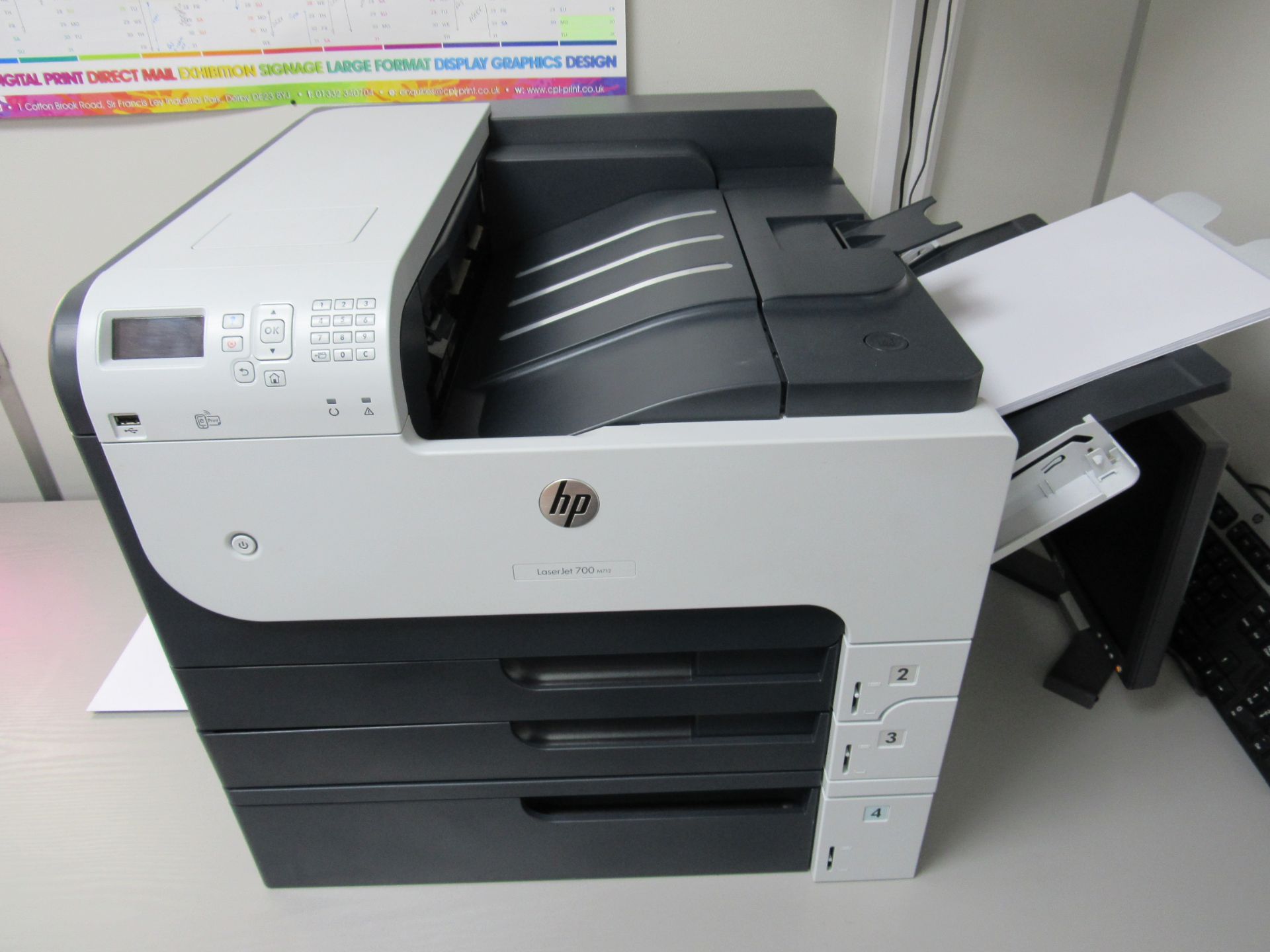 HP LaserJet 700 M712 Laser printer - Image 2 of 2