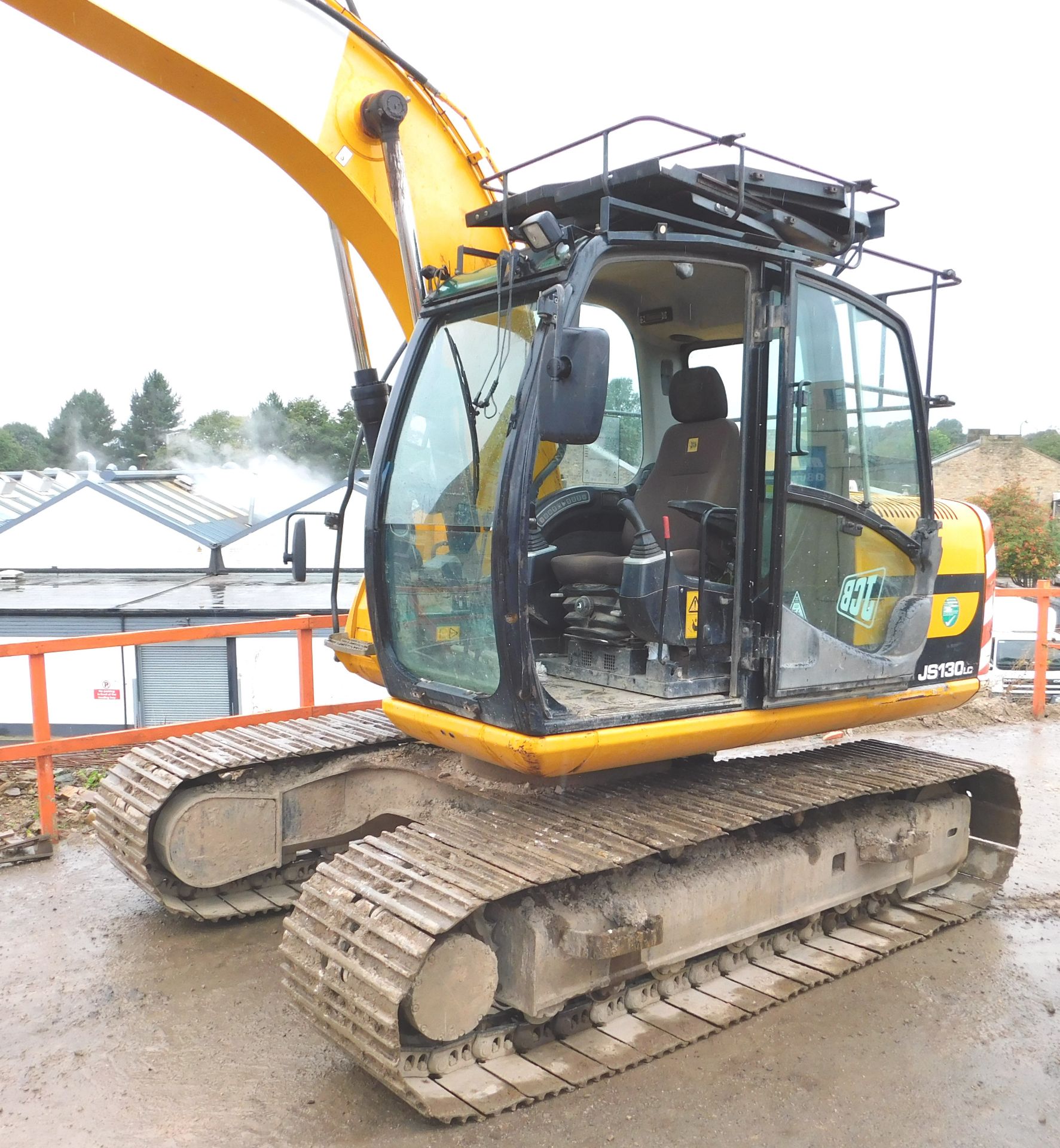 JCB JS130LC Excavator, Weight 13430kg, Serial Number 130564, Year 2011, 7912 hours, anti vandal - Image 2 of 8