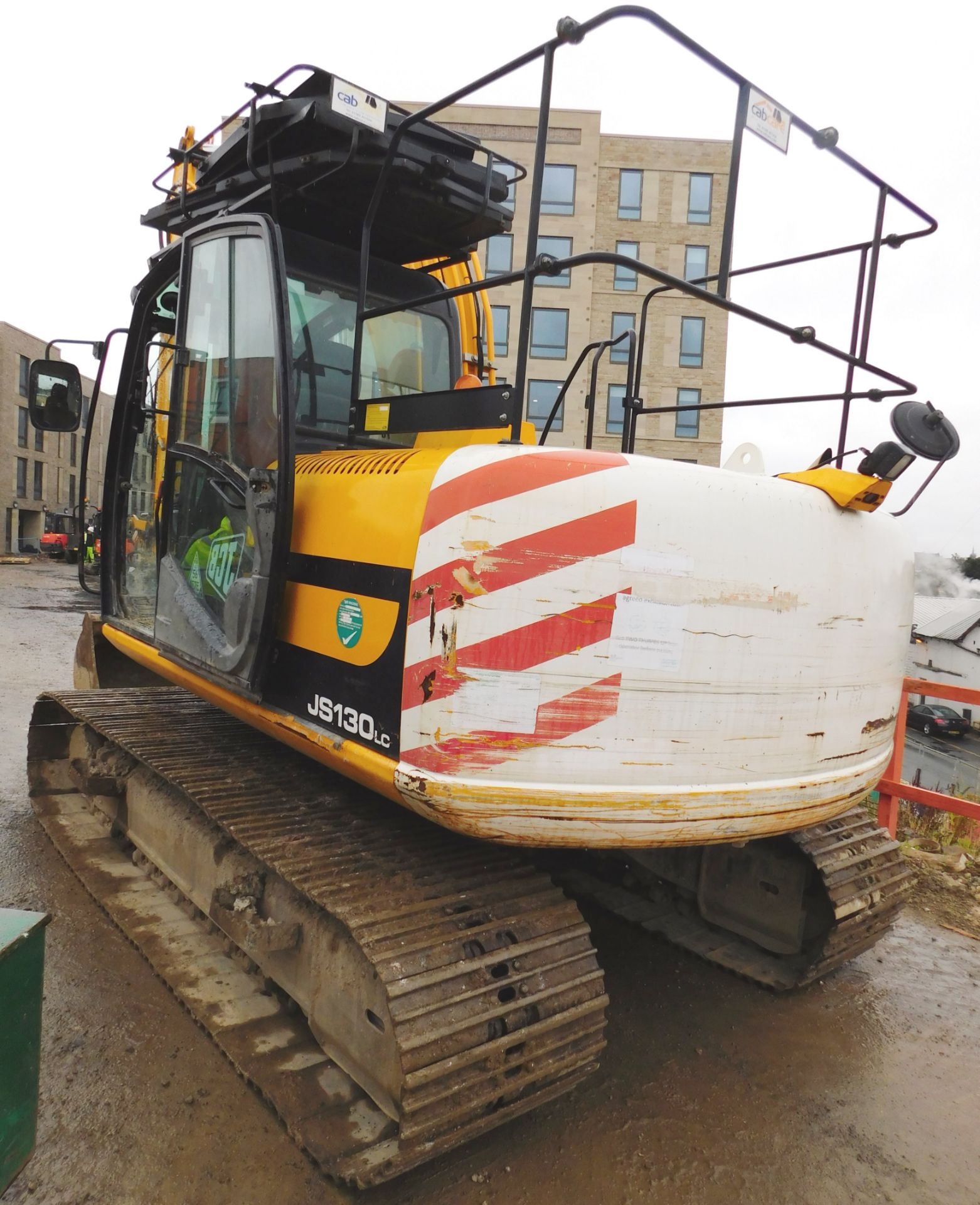 JCB JS130LC Excavator, Weight 13430kg, Serial Number 130564, Year 2011, 7912 hours, anti vandal - Image 5 of 8