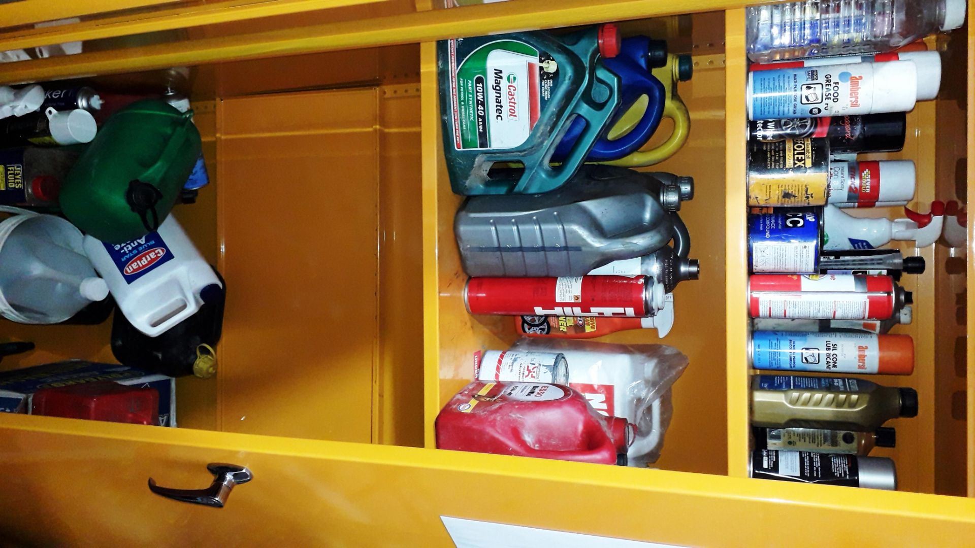 Chemical storage cabinet and contents - Image 2 of 2