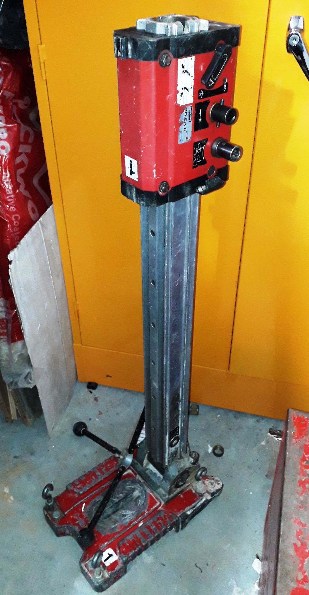 Hilti DD-160E Diamond Coring Drill with Hilti DD-R100S Diamond Core Rig Stand and Hilti DD-CA S - Image 3 of 3