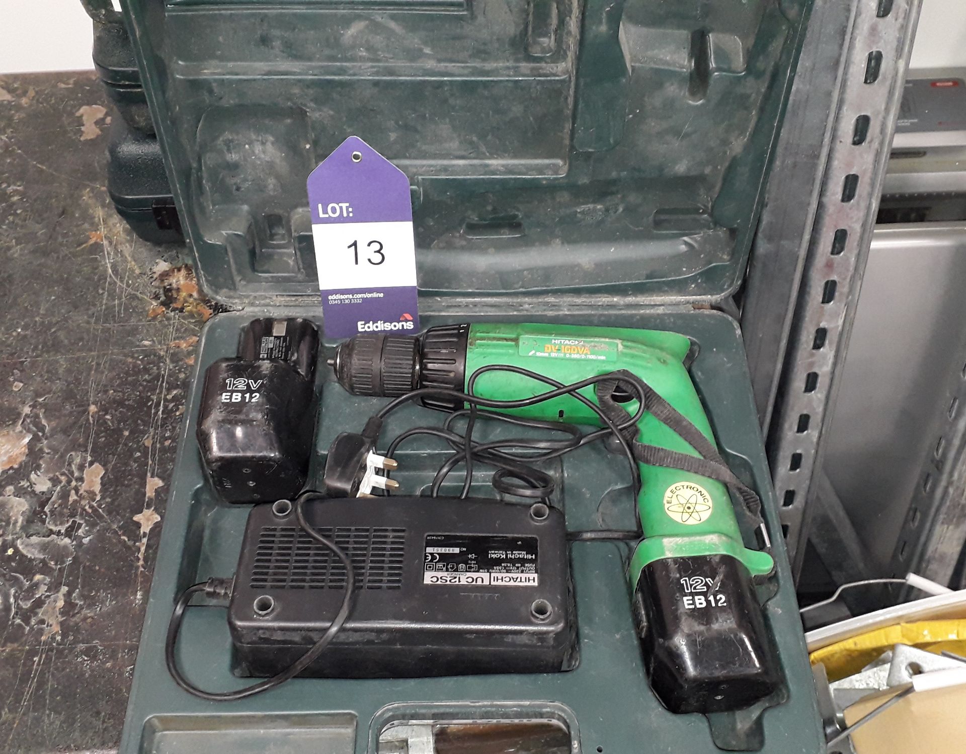 Hitachi DV10DVA Cordless Impact Drill