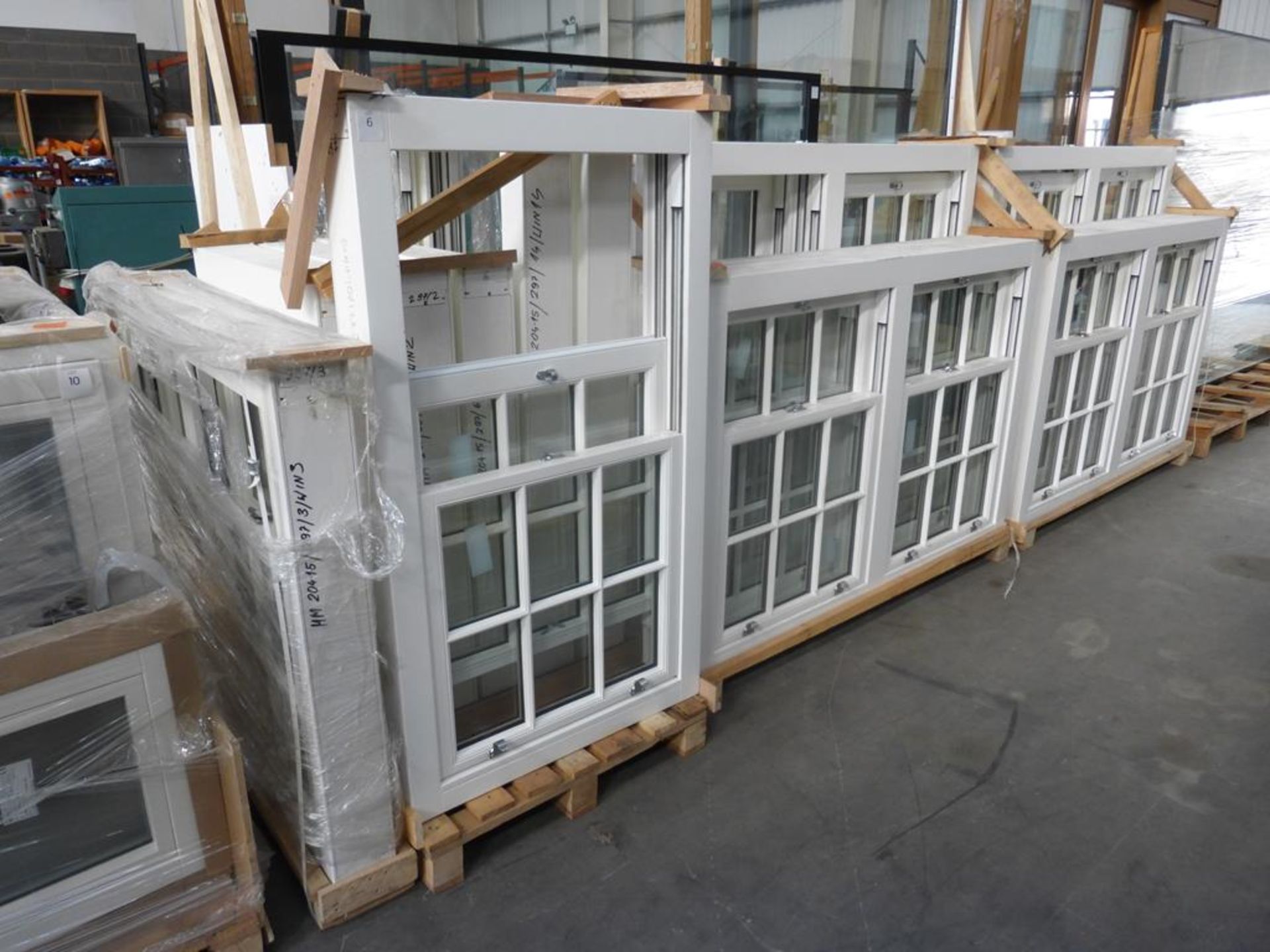 14 x Various "Edwardian Style" Tilt and Slide Sash Windows