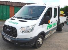 Ford Transit T350 2.2CDI 125ps Double Cab Dropside Tipper, Registered January 2017, Registration