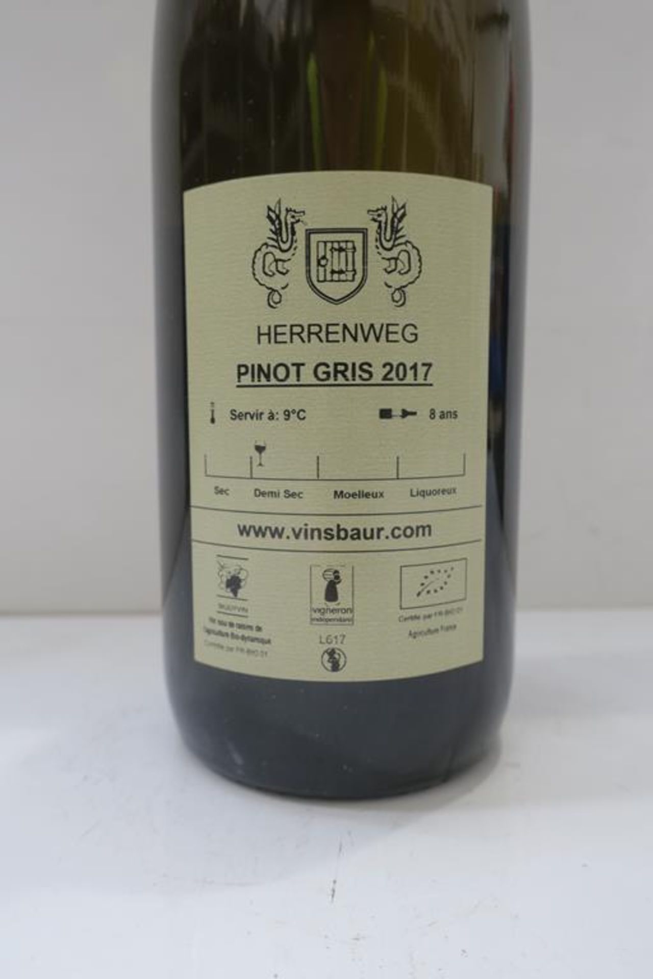 12 X Bottles of Vignobles Francois Baur 2017 White Wine - Image 2 of 2