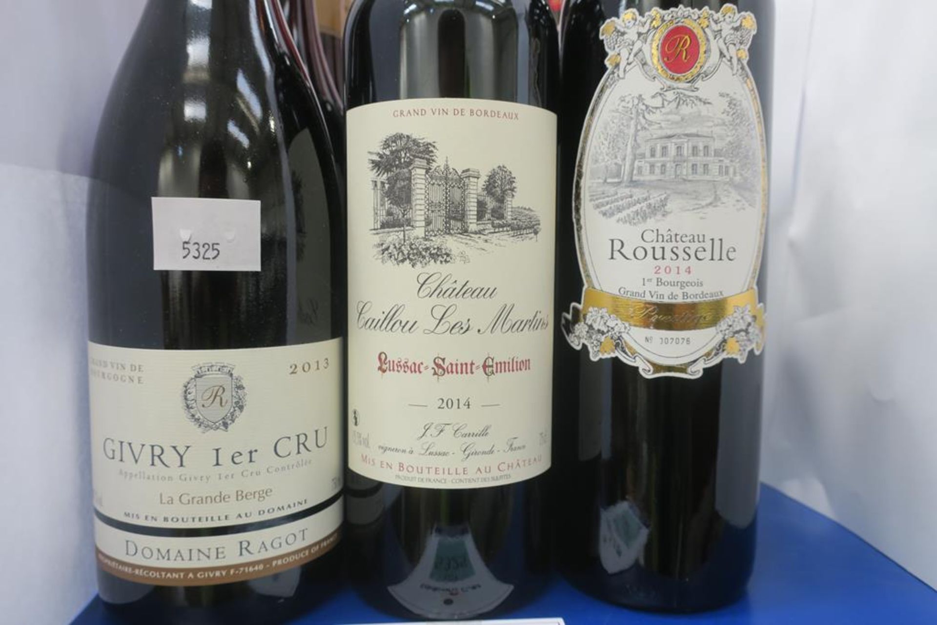 Domaine Ragot White Wine, Chateau Cardinal Red Wine and Chateau Rousselle Red Wine - Image 2 of 3