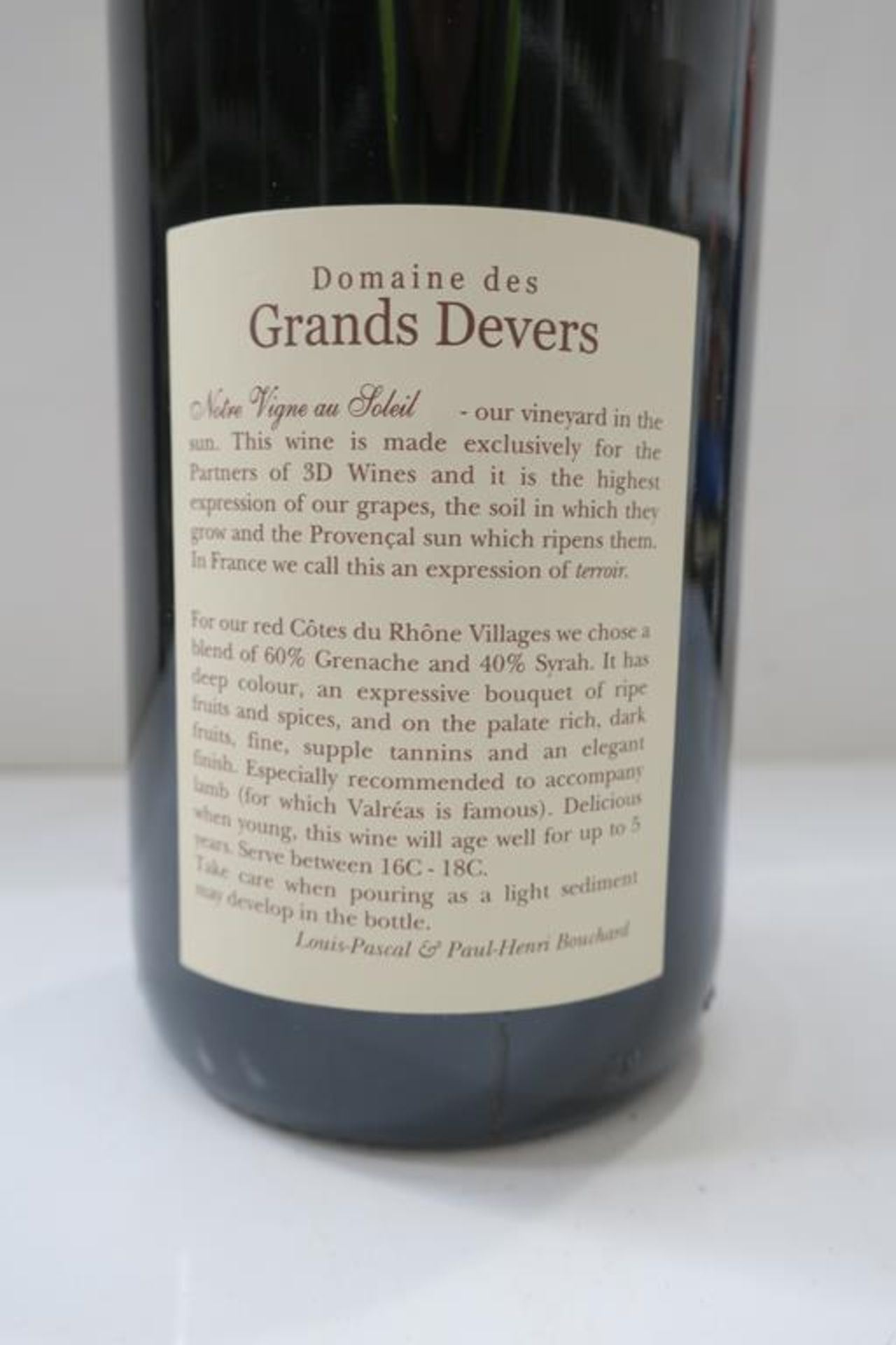 13 X Bottles of Domaine Grands Devers 2016 Red Wine - Image 2 of 2