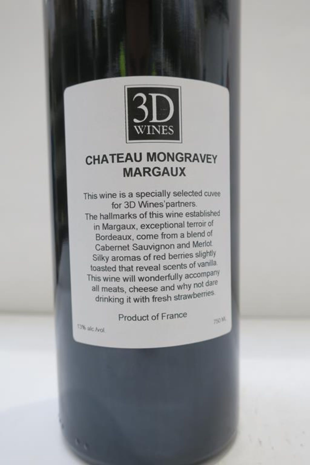 12 x Bottles of Chateau Mongravey 'Margaux' 2008 Red Wine (13% 750ml) (RP £263.88). - Image 2 of 2