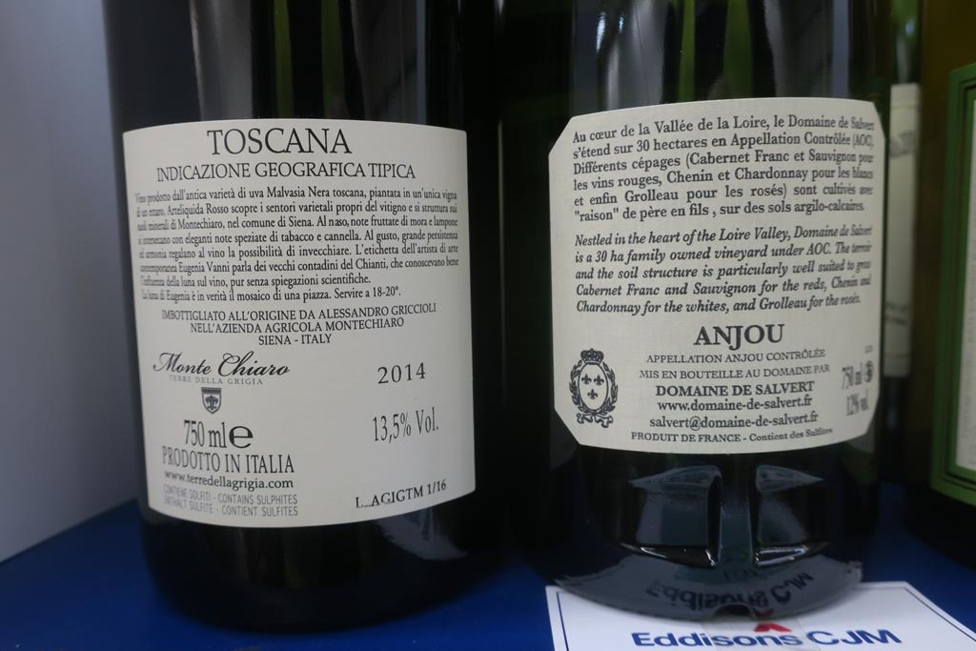 Domaine De Salvert White Wine, Desertaux Ferrand White Wine and Monte Chiaro Artelquida Red Wine - Image 3 of 3