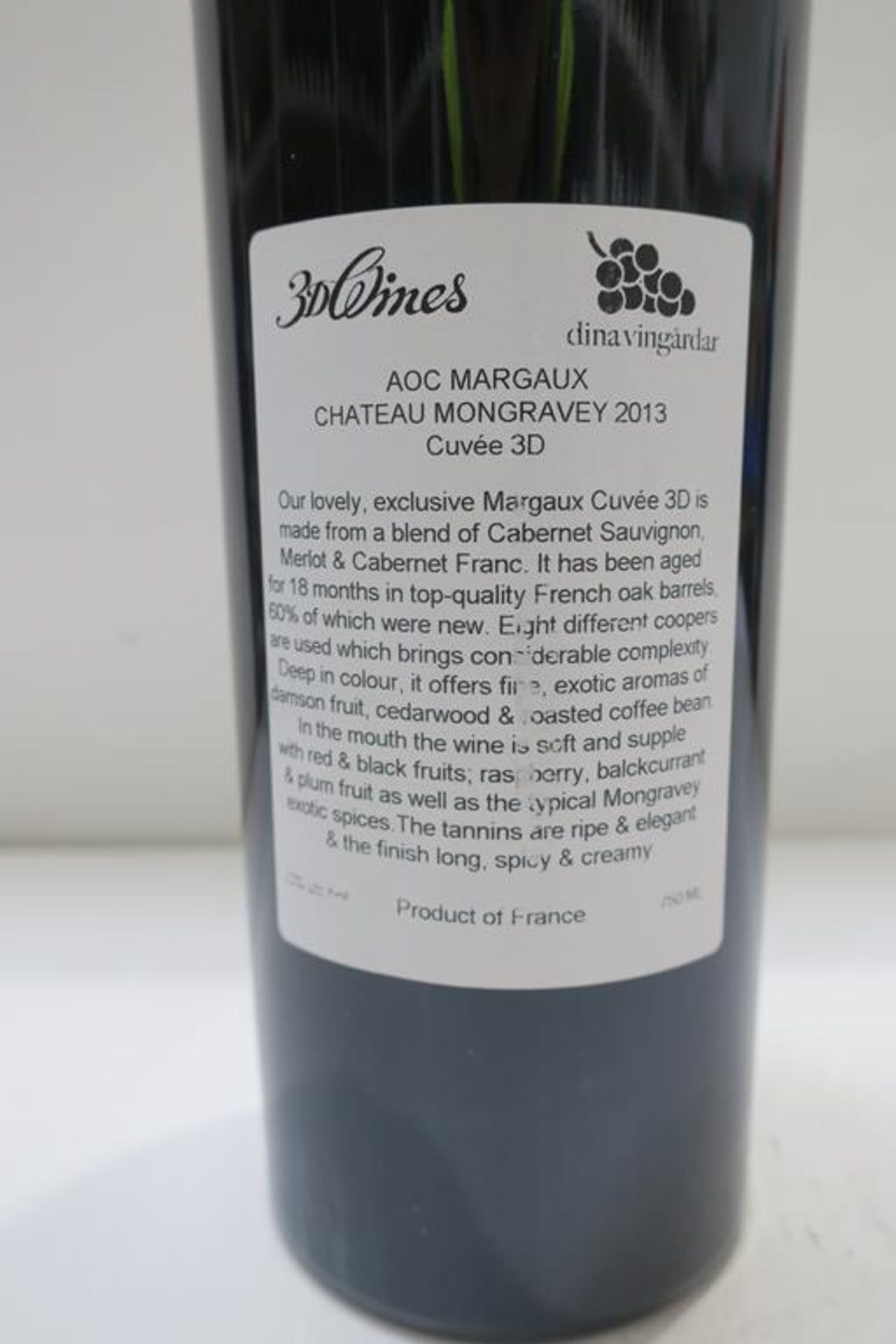 12 Bottles of Chateau Mongravey Red Wine - Image 2 of 2